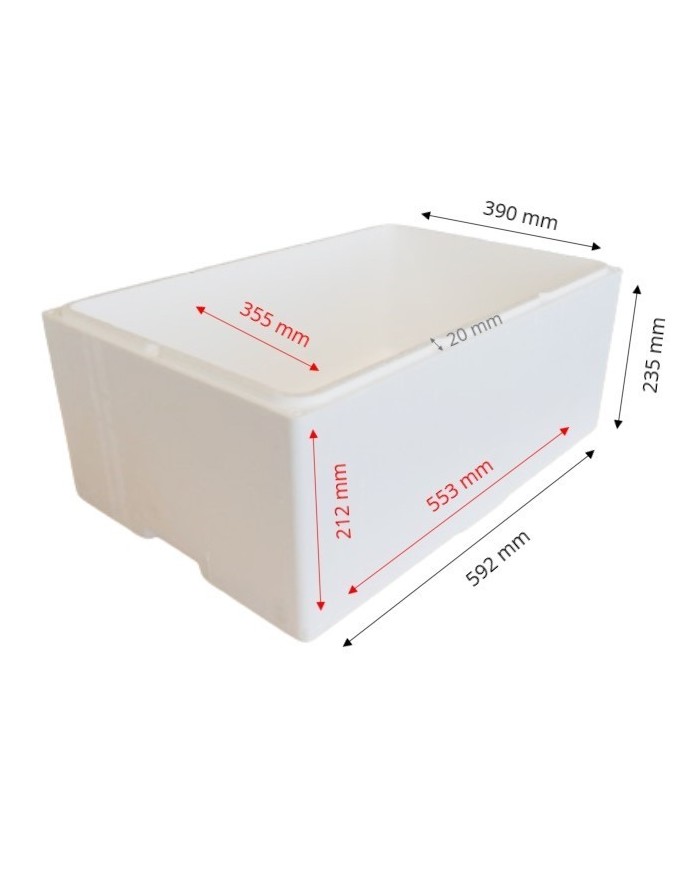 KIT CAJA 60X40X23.5 + TAPAS (5 uds)