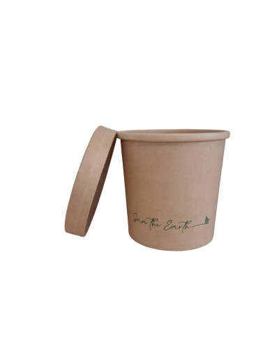 Vaso de Cartón 12 Oz con Tapa 350 ml