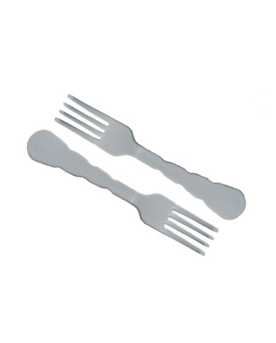 Tenedor de Polipropileno Gris Perla 172 mm