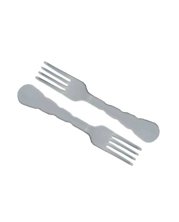 TENEDOR EN POLIPROPILENO GRIS PERLA