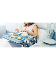 Bandeja Isotérmica Euronorm 1/1 con 5 Compartimentos PP + PUR