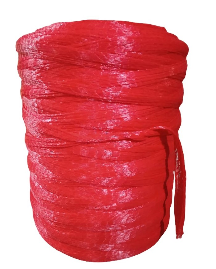 Malla Roja Tubular/Extruida 1 km para Envasado de Alimentos