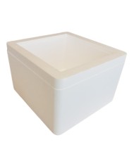 Caja y tapa de poliestireno expandido 40 Litros