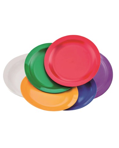 PLATO LLANO CADETE POLICARBONATO COLOR BLANCO ALGODON 206 x 29 mm