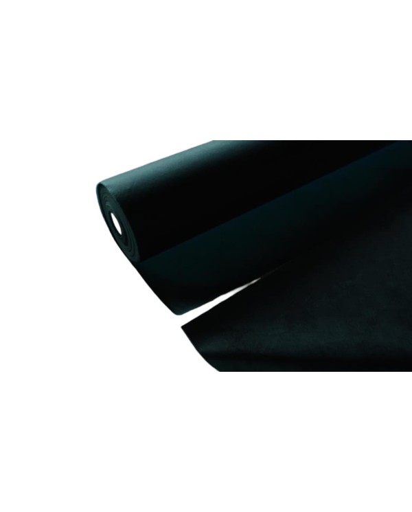 Rollo Mantel TNT Negro 1,20x50 m | Precorte 40 cm | 55 g/m²