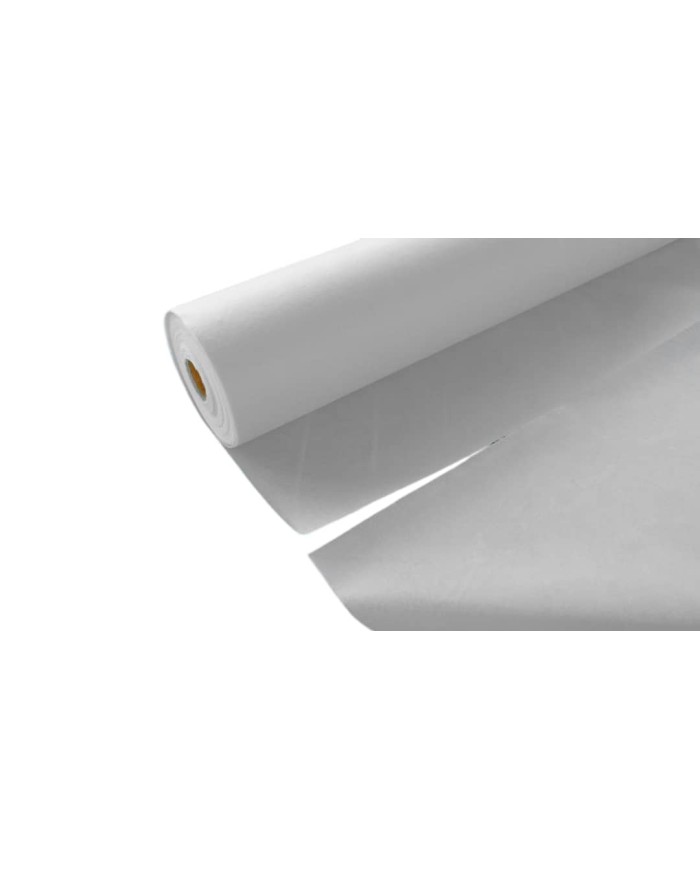 Rollo Mantel TNT Blanco 1,20x50 m | Precorte 40 cm | 55 g/m²