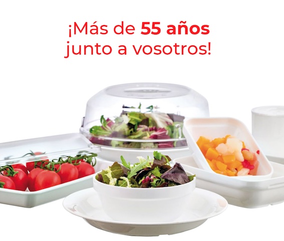 55 años de experiencia - Colegios, catering y eventos