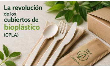 La revolución de los cubiertos de bioplástico (CPLA)