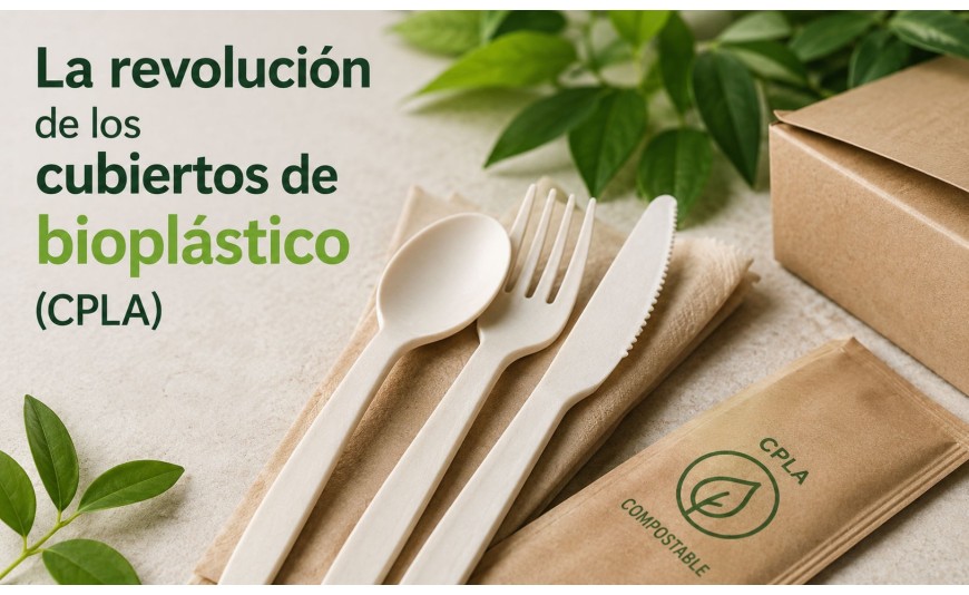 La revolución de los cubiertos de bioplástico (CPLA)
