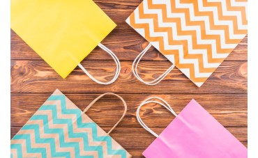 Bolsas de papel personalizadas: branding económico para tu tienda
