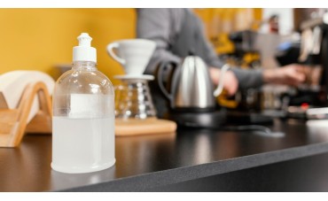 Desinfectantes de manos para hostelería: formatos y normativas